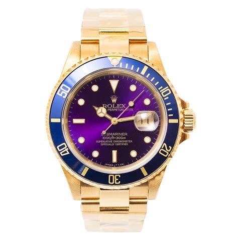 Rolex Submariner purple bezel